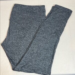 Ready To Go Heather Gray High-Rise Leggings – Size XL